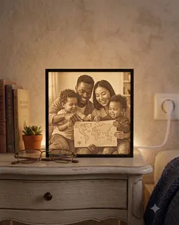 Personalized lithophane lamps similar product reference 1