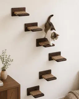 Wall-mounted cat shelves similar product reference 3