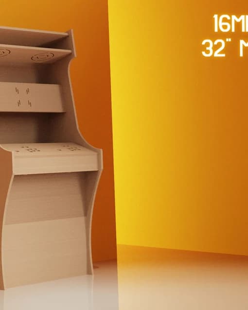 Custom arcade or simulator cabinet panels similar product reference 1